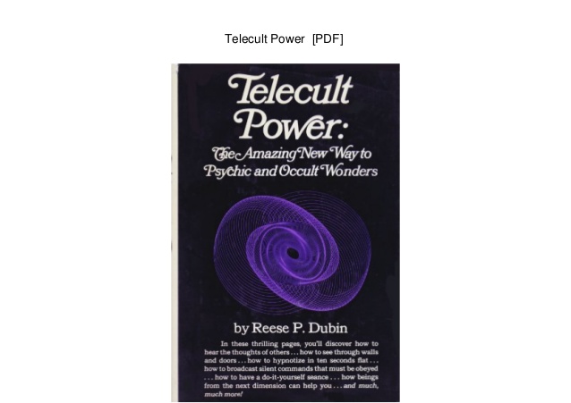 pdf telecult power